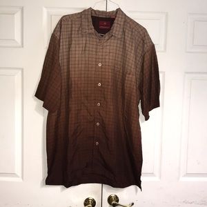 Men’s Casual Ombré Shirt